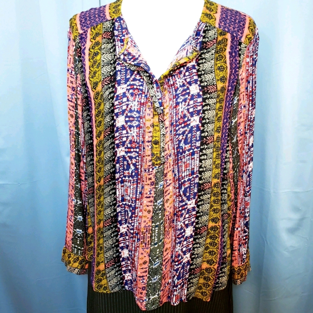 Nine West Multicolor Blouse